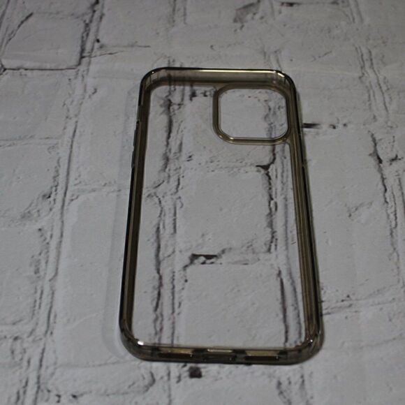 iPhone 12 Pro Max Clear SHOCKPROOF Phone Case Dark Black - Picture 3 of 4
